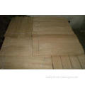 Customized Brown Ash Wood Veneer Flooring Fine Straight Cro